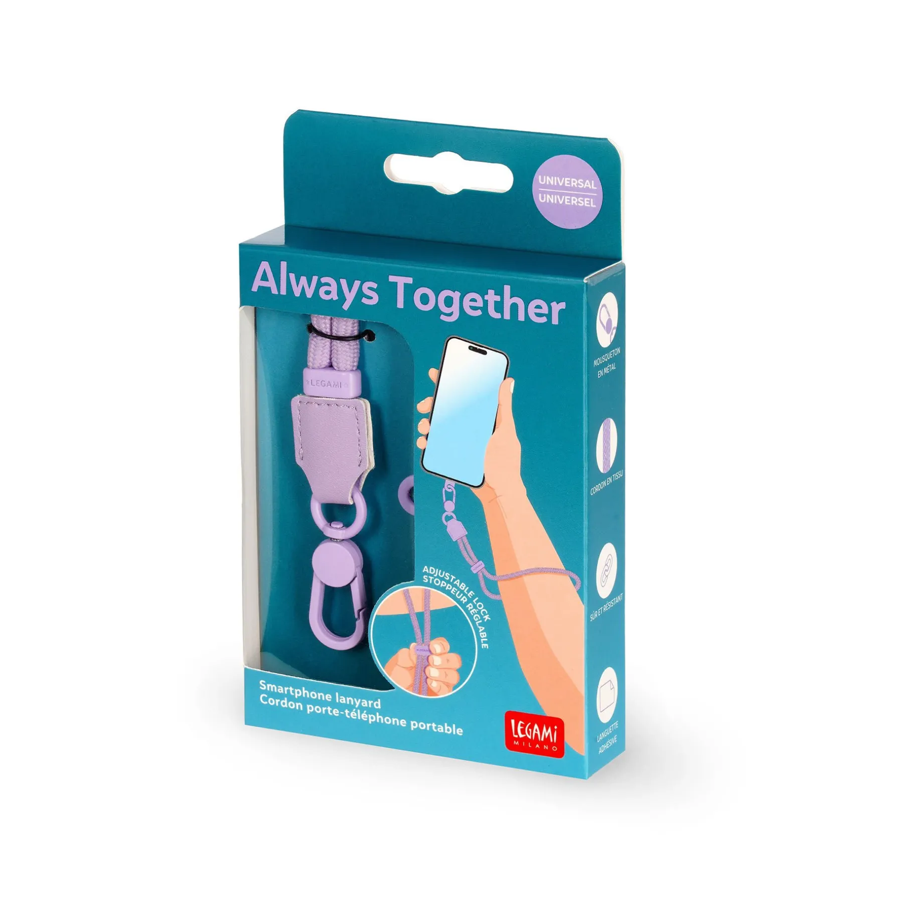 Legami Zubehör Für Smartphone, Pc, Tablet*Handy-Trageschlaufe - Always Together