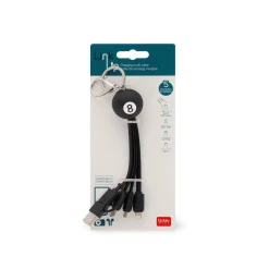 Legami Power-Banks Und Ladegeräte*6-in-1-Ladekabel als Schlüsselanhänger - Link Up