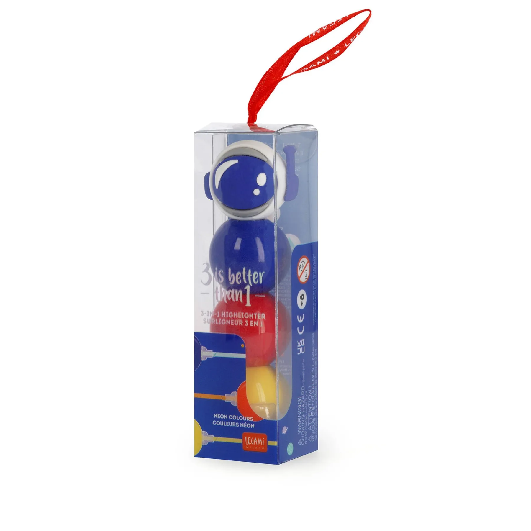 Legami Textmarker Und Filzstifte*3-in-1-Marker - 3 is Better Than 1
