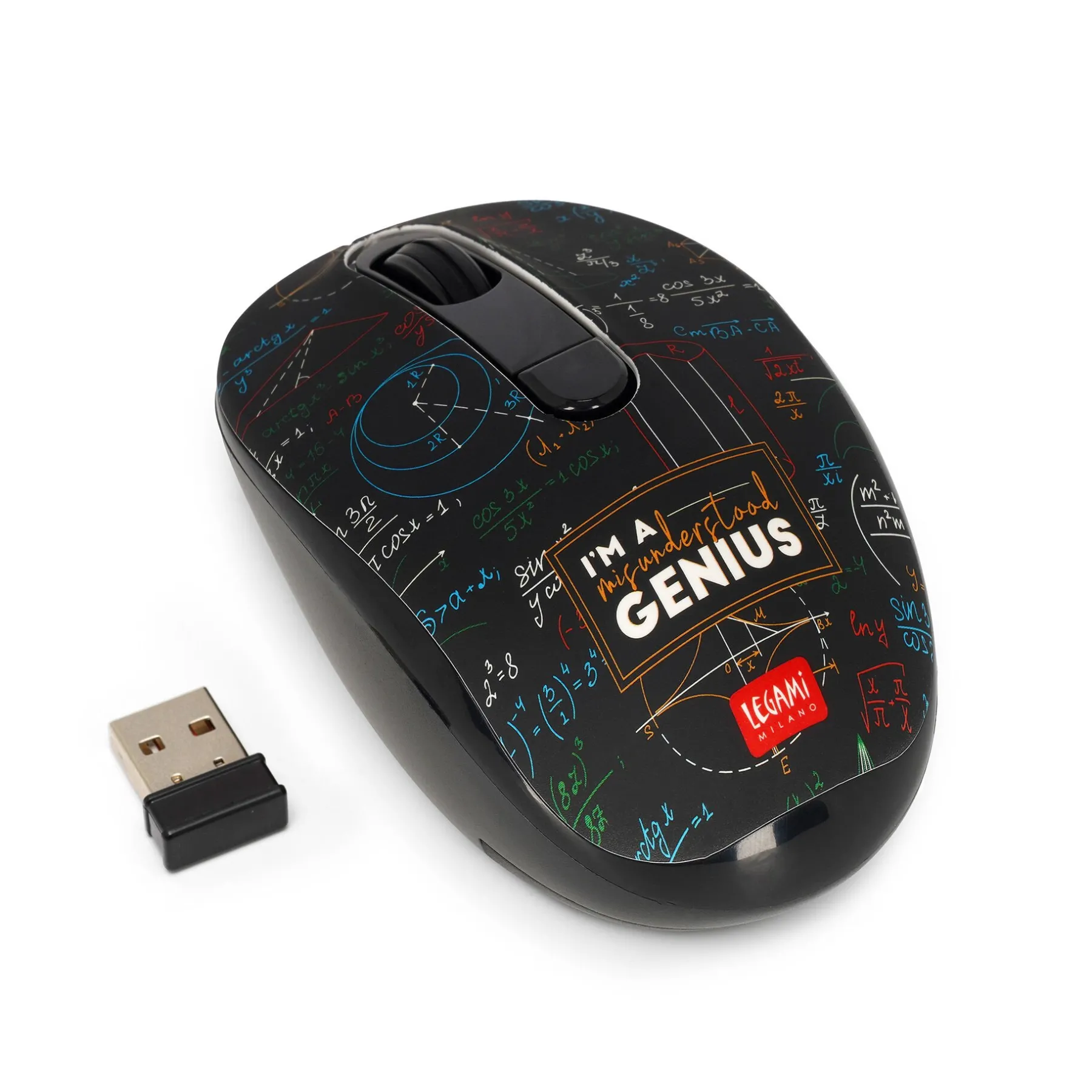 Legami Zubehör Für Smartphone, Pc, Tablet*Kabellose Maus mit USB-Empfänger