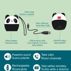 Legami Lautsprecher*Kabellose Mini-Freisprecheinrichtung und Speaker - Pump Up The Volume