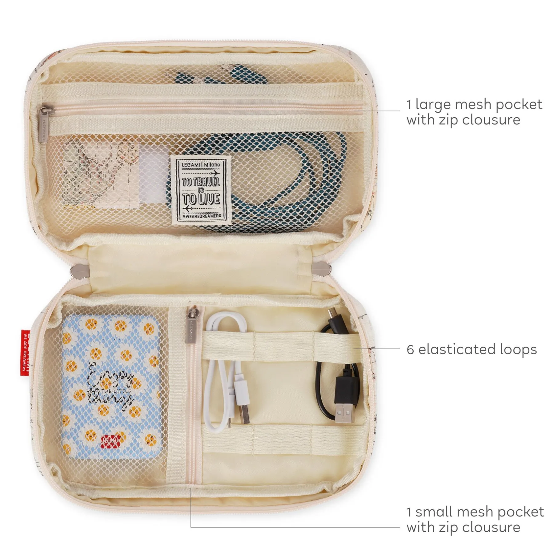 Legami Reise-Accessoires*Kabel-Organizer - Cable Organiser
