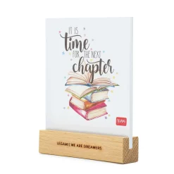 Legami Tischkalender*Kalender mit Basis aus Holz - 2025