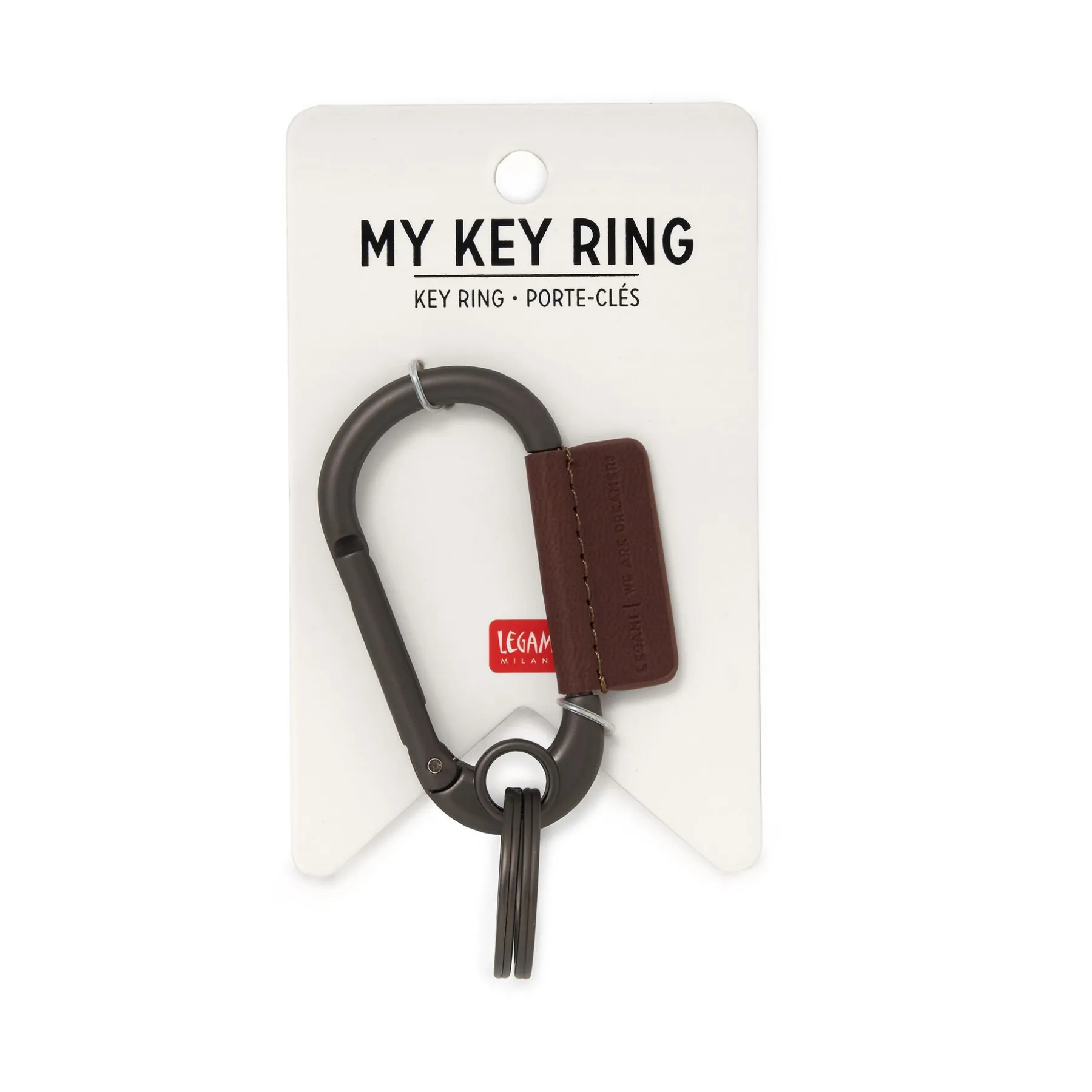 Legami Schlüsselanhänger*Karabinerhaken-Schlüsselanhänger - My Key Ring