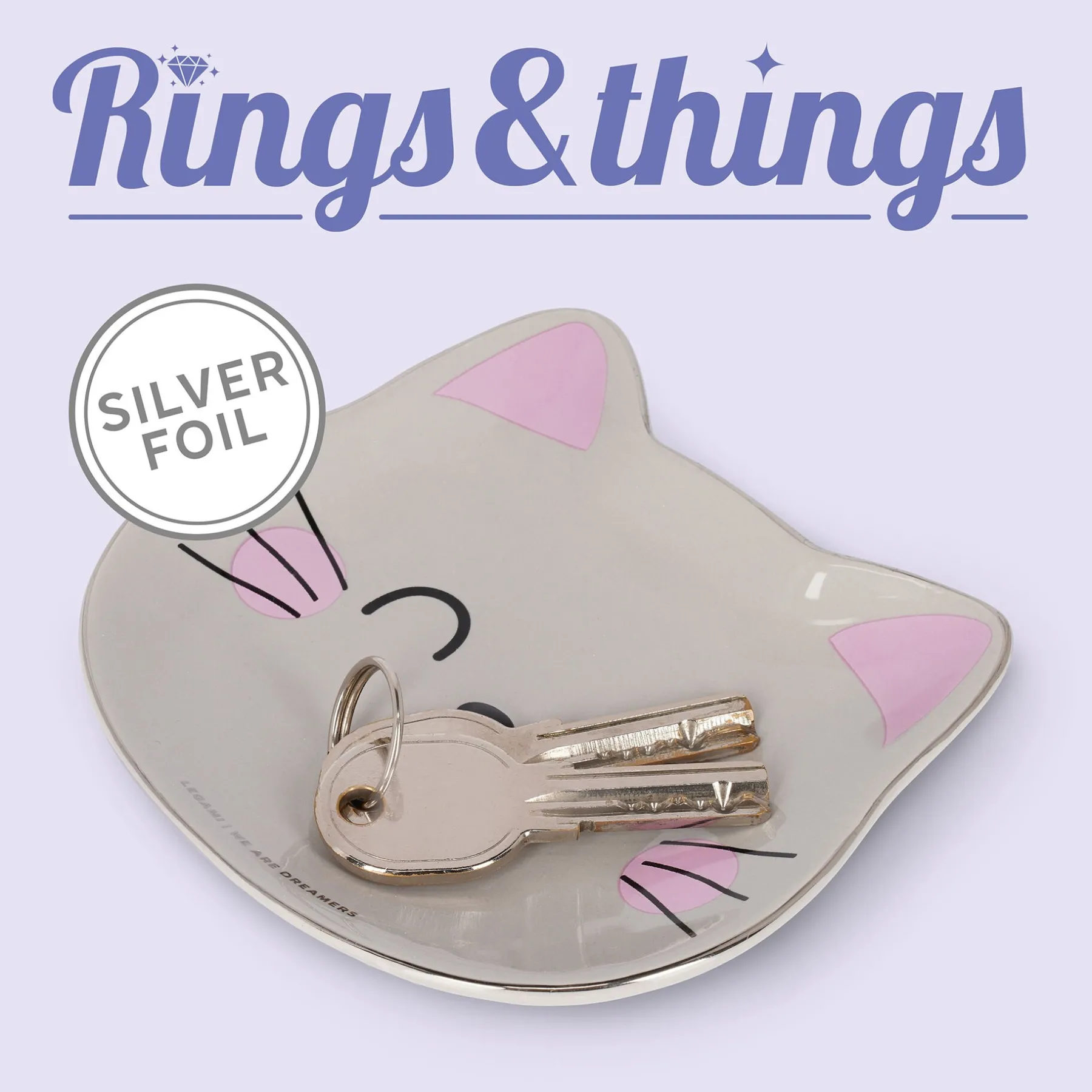 Legami Weitere Accessoires*Keramikteller - Rings & Things