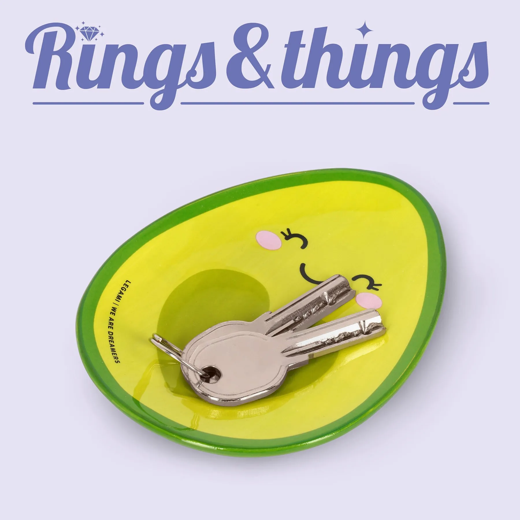 Legami Weitere Accessoires*Keramikteller - Rings & Things