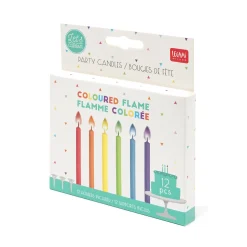Legami Party-Accessoires*Kerzen mit farbigen Flammen
