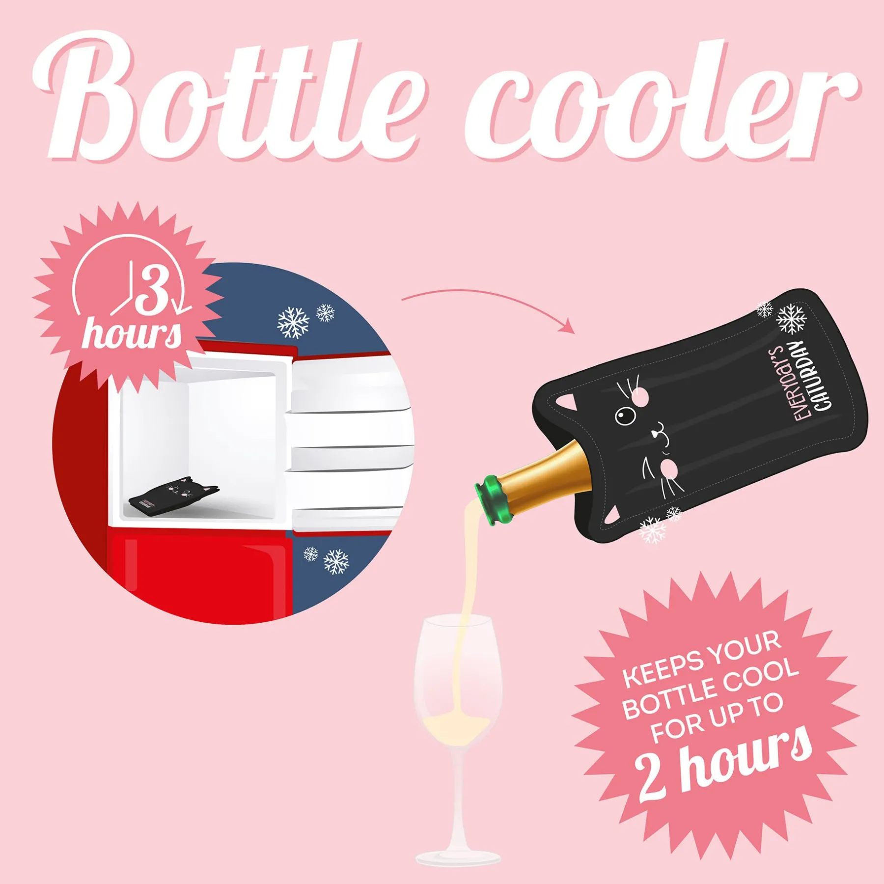 Legami Cocktail Hour*Kühlband für Flaschen - Bottle Cooler