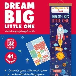Kinder Legami Spiele Für Kinder*Kinder-Messlatte - Dream Big Little One