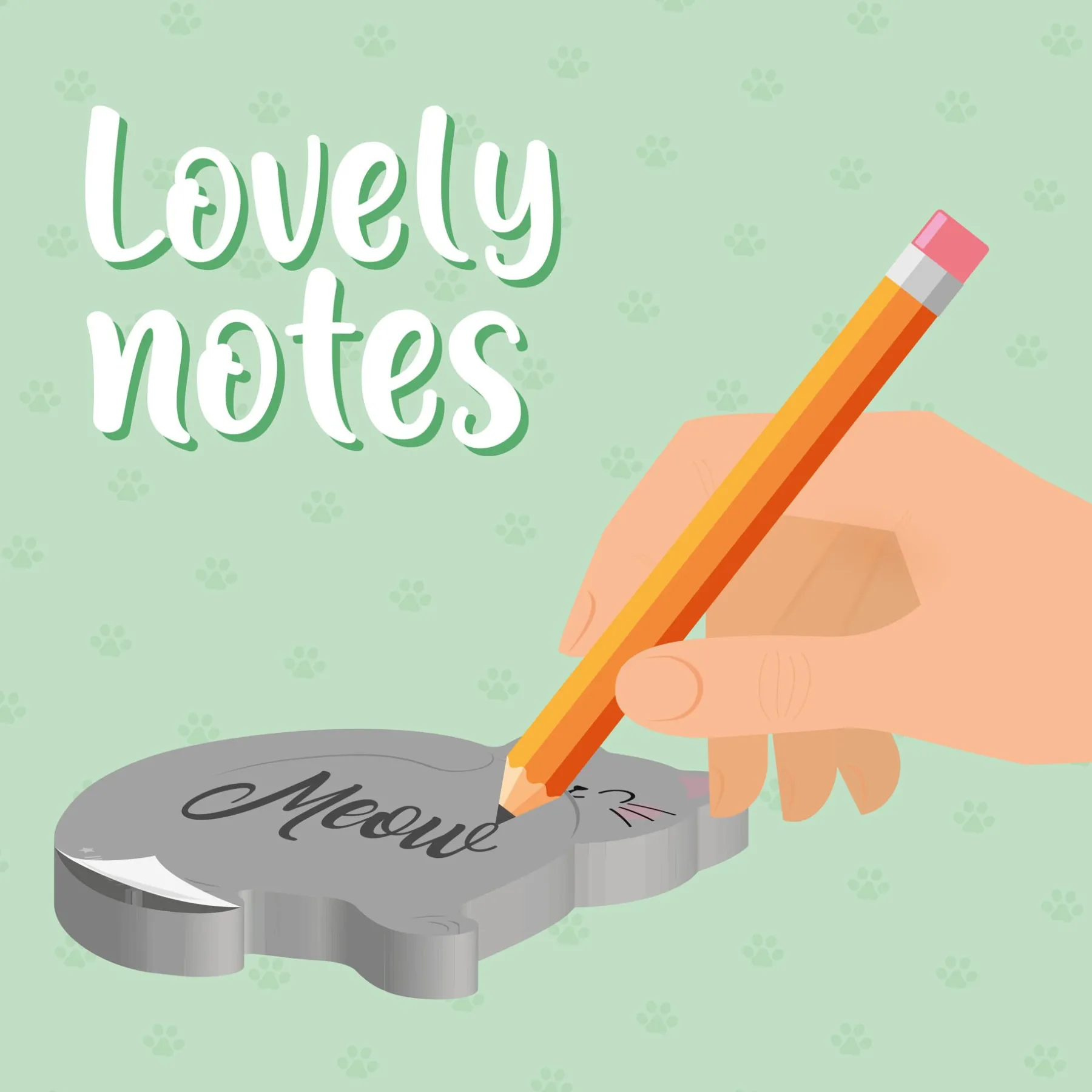 Legami Notizblöcke Und Klebezettel*Klebezettel-Notizblock - Lovely Notes