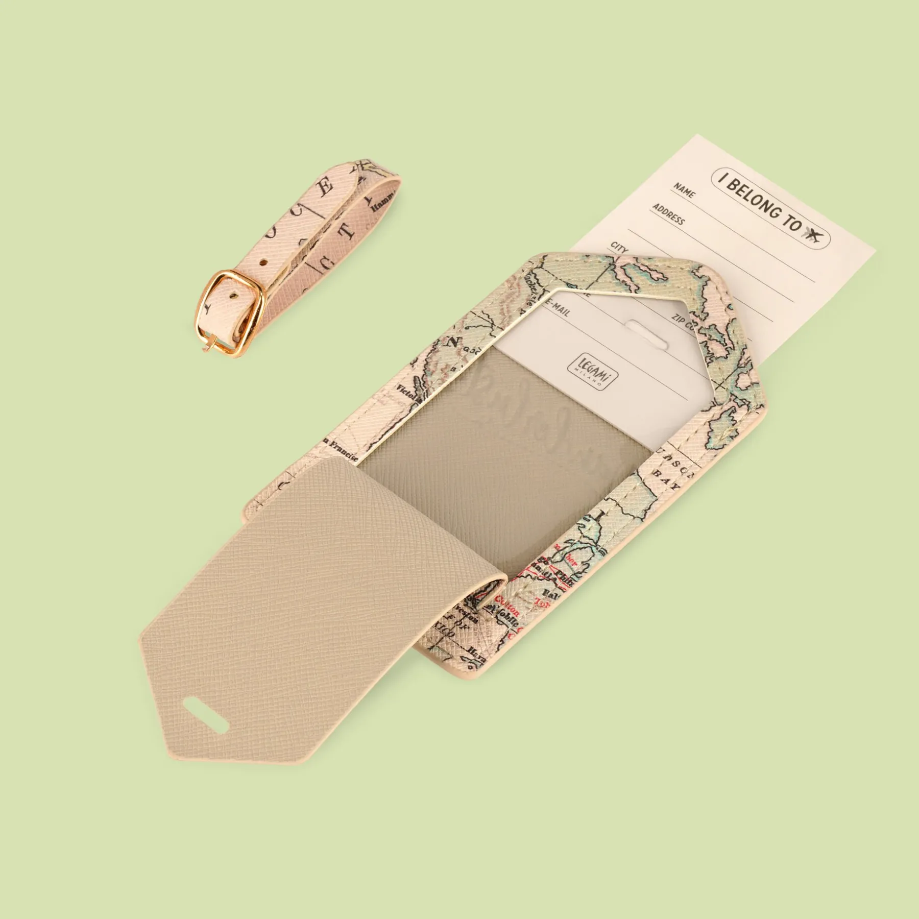 Legami Reise-Accessoires*Kofferetikett - Luggage Tag