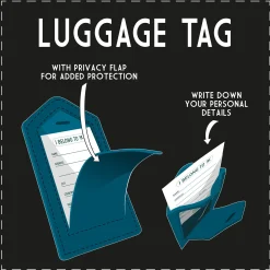 Legami Reise-Accessoires*Kofferetikett - Luggage Tag