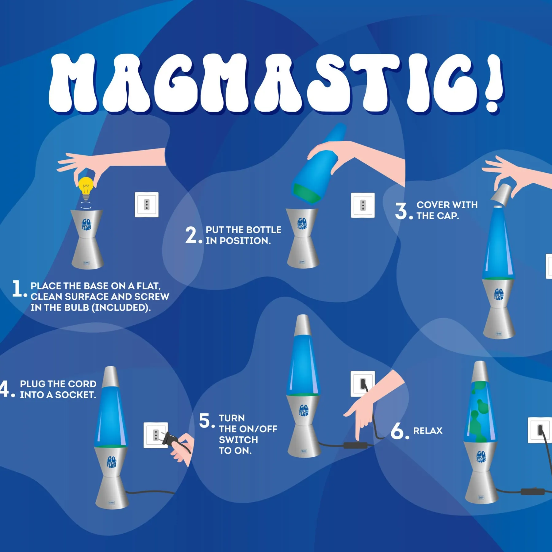 Legami Lampen*Lavalampe - Magmastic!
