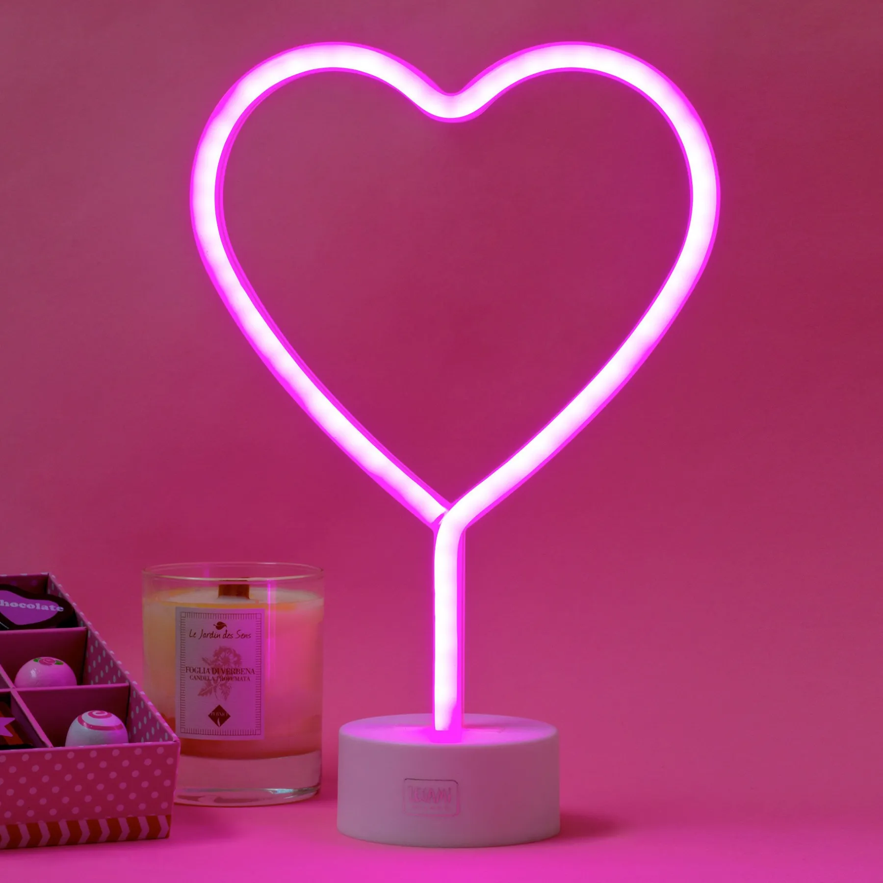 Legami Lampen|Deko-Leuchten*LED-Lampe mit Neoneffekt - It‘s a Sign