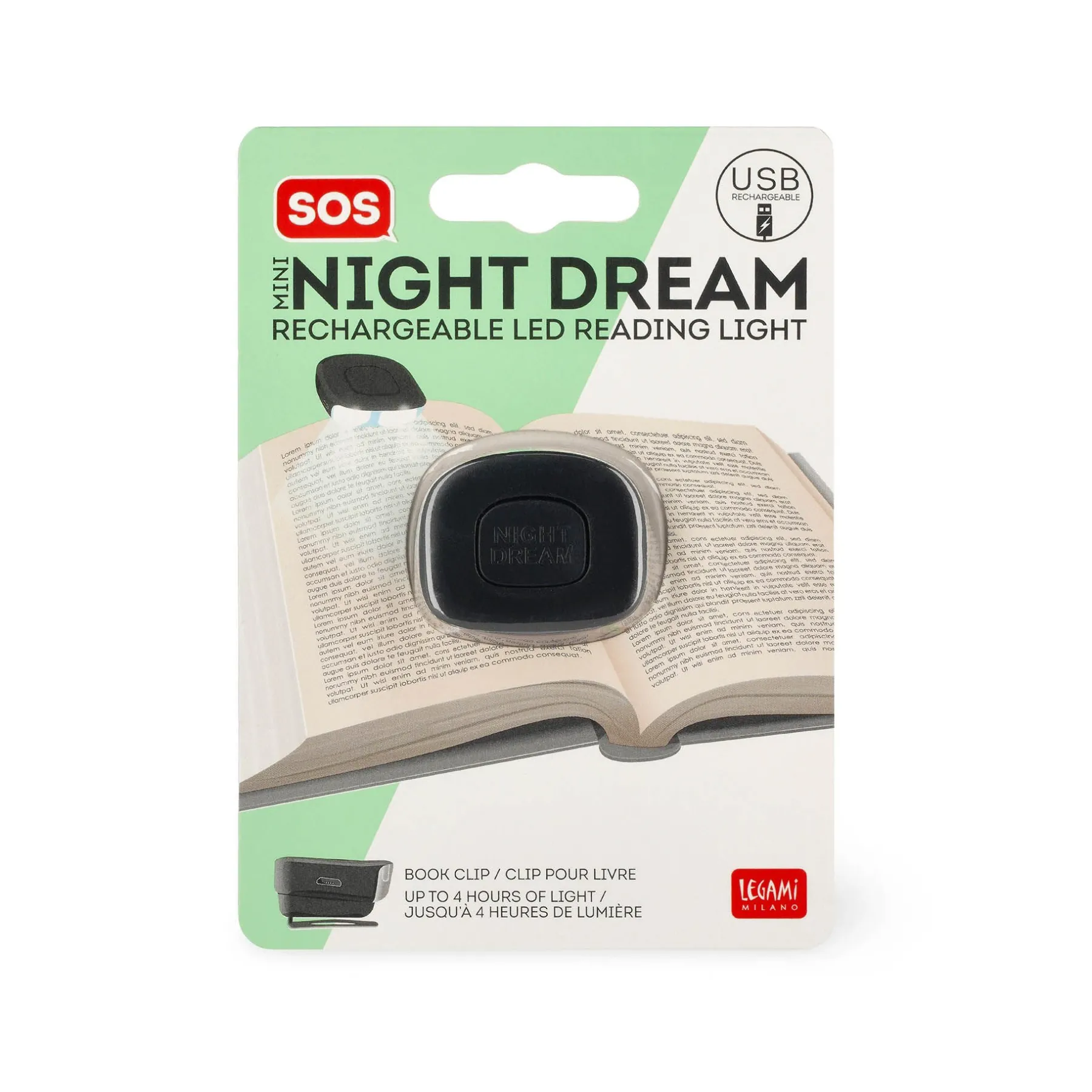 Legami Leselampen*LED-Leselicht - Mini Night Dream