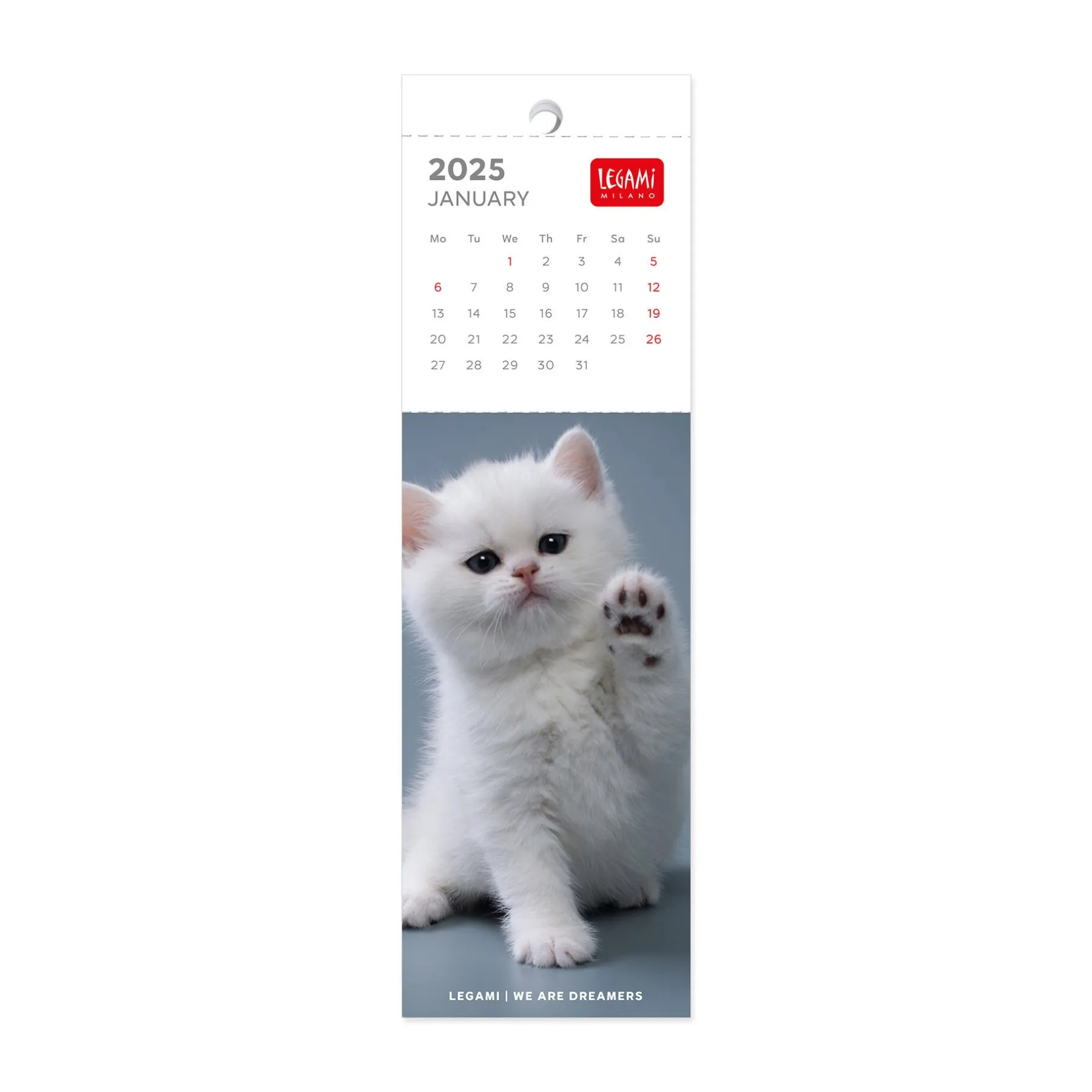 Legami Lesezeichen-Kalender*Lesezeichen-Kalender 2025 - 5,5 x 18 cm