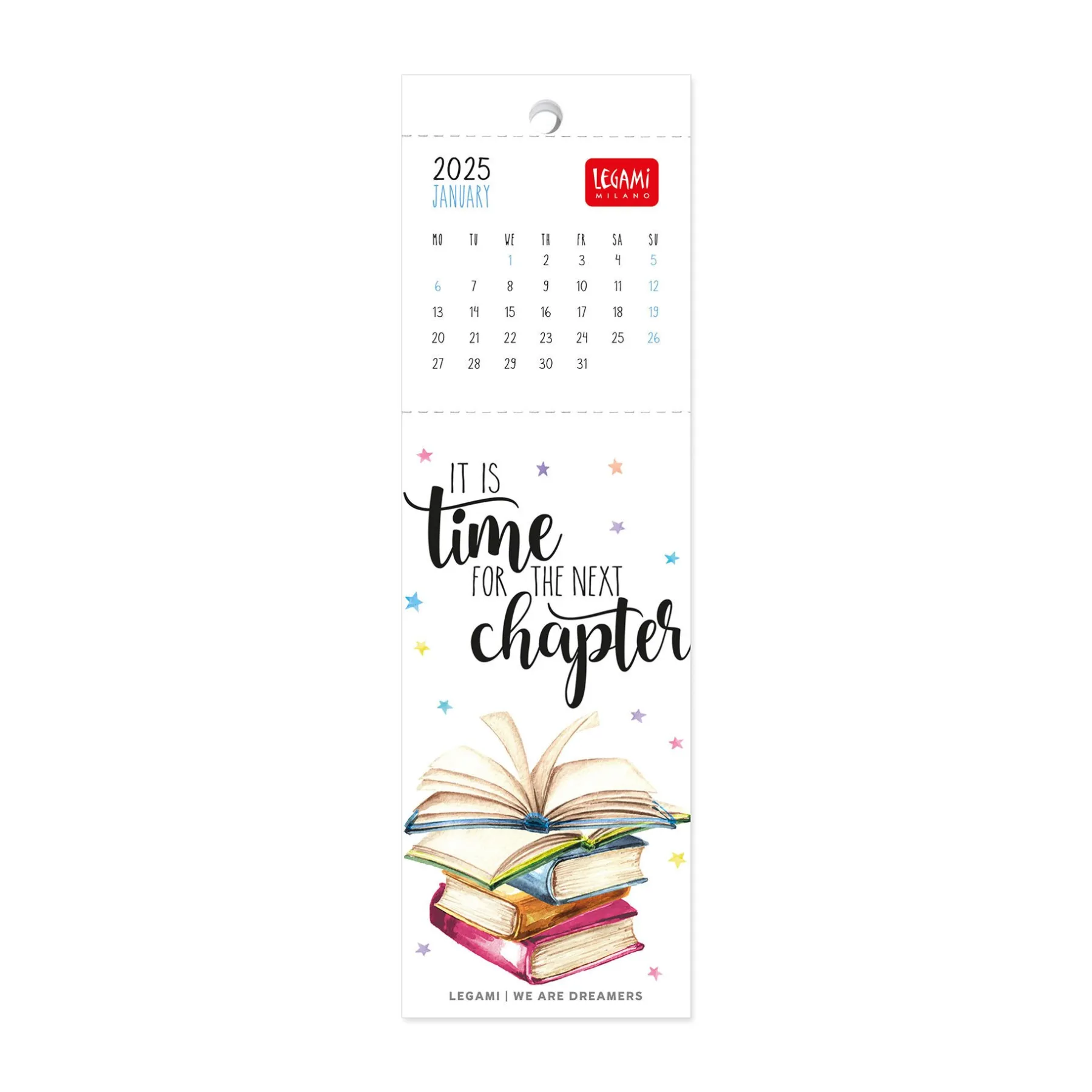 Legami Lesezeichen-Kalender*Lesezeichen-Kalender 2025 - 5,5 x 18 cm
