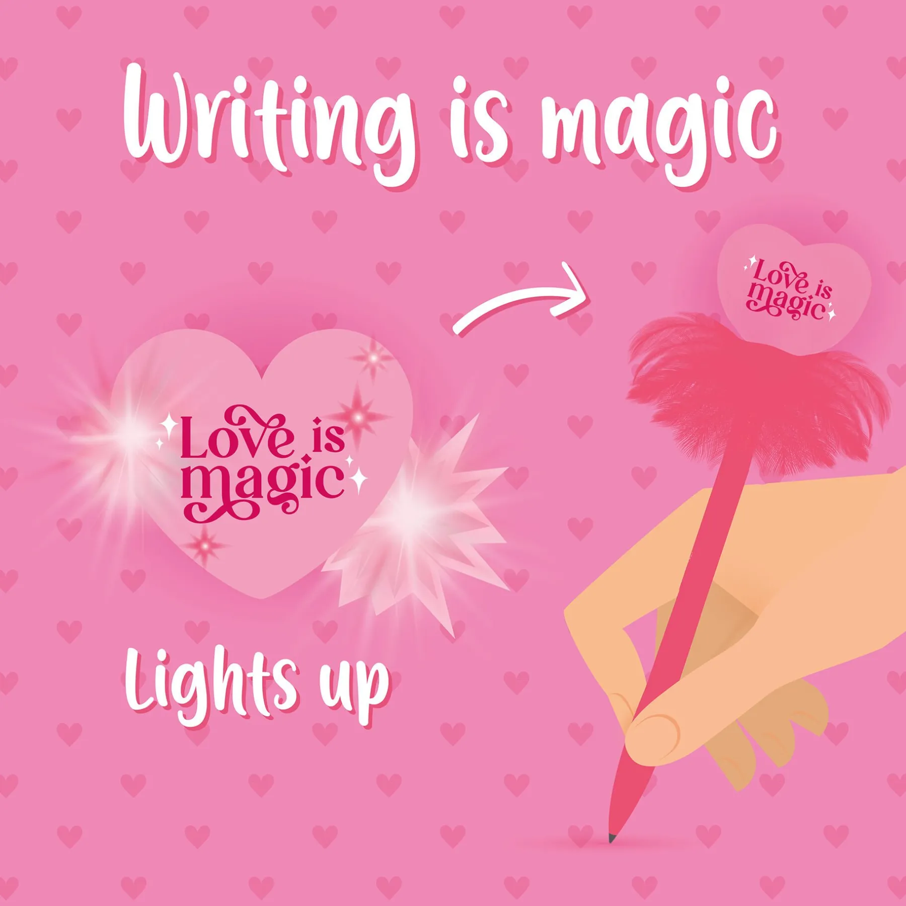Legami Kugelschreiber Und Gelstifte*Leuchtender Kugelschreiber - Writing is Magic