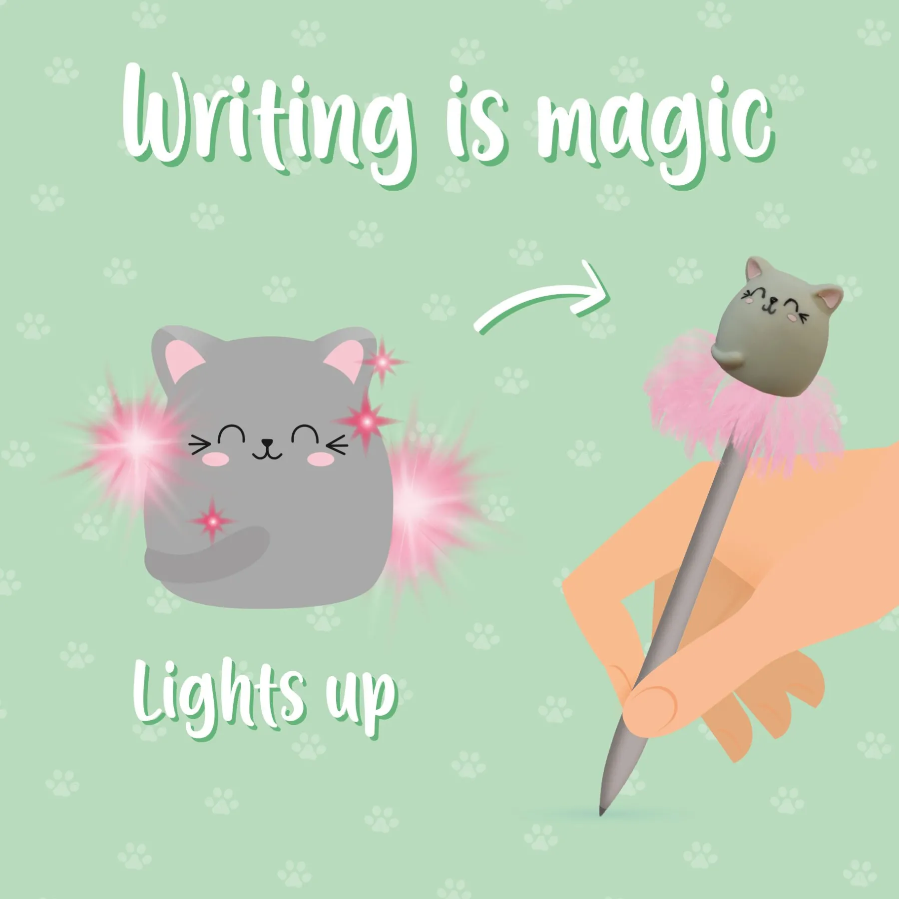 Legami Kugelschreiber Und Gelstifte*Leuchtender Kugelschreiber - Writing is Magic