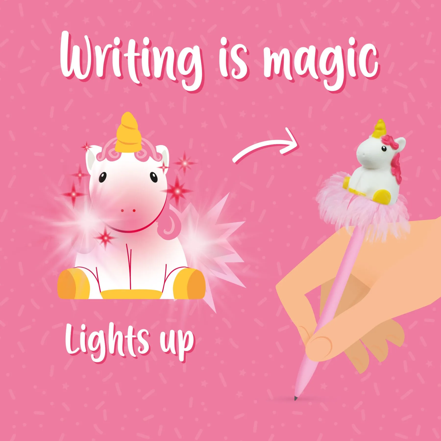 Legami Kugelschreiber Und Gelstifte*Leuchtender Kugelschreiber - Writing is Magic