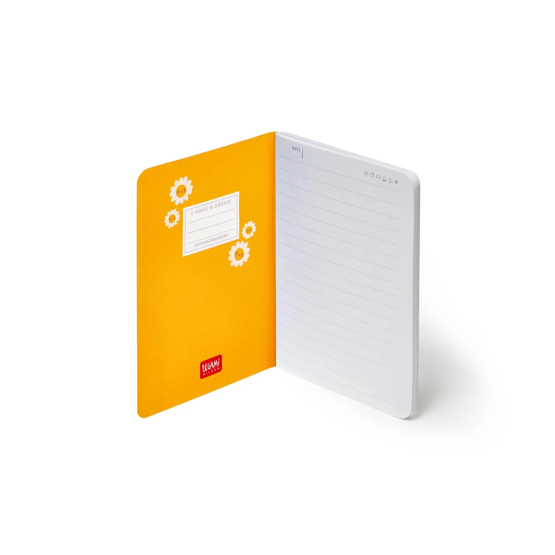 Legami Linierte Hefte*Liniertes Notizbuch - Small - A6-Format