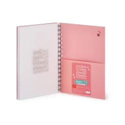 Legami Linierte Hefte*Liniertes Notizbuch -Large - Spiralbindung - A5-Format