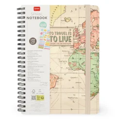 Legami Linierte Hefte*Liniertes Notizbuch -Large - Spiralbindung - A5-Format