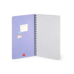 Legami Linierte Hefte*Liniertes Notizbuch -Large - Spiralbindung - A5-Format