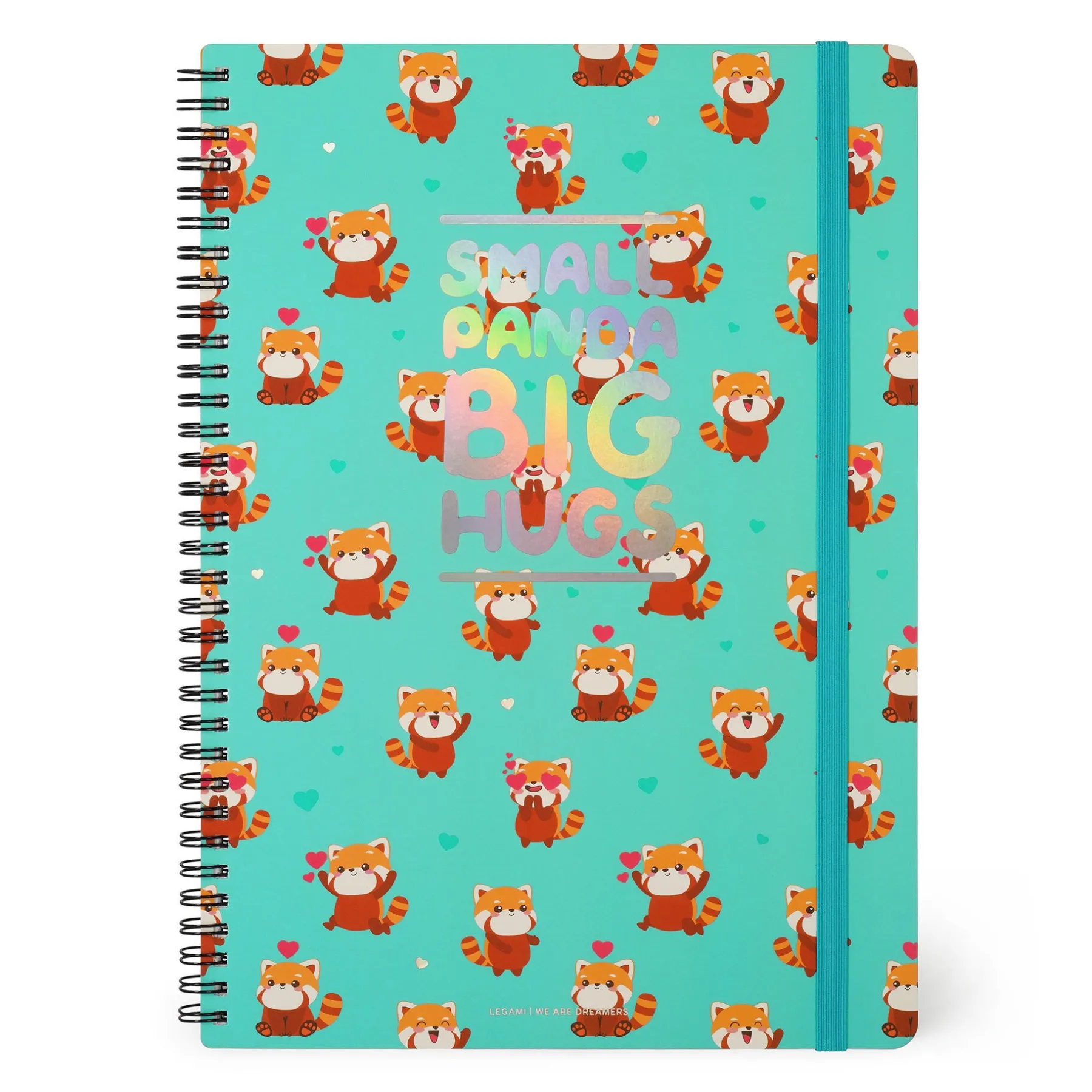 Legami Linierte Hefte*Liniertes Notizbuch -Maxi - Spiralbindung - A5-Format