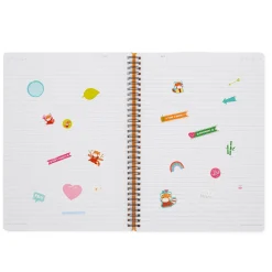 Legami Linierte Hefte*Liniertes Notizbuch -Maxi - Spiralbindung - A5-Format