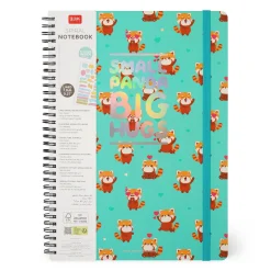 Legami Linierte Hefte*Liniertes Notizbuch -Maxi - Spiralbindung - A5-Format