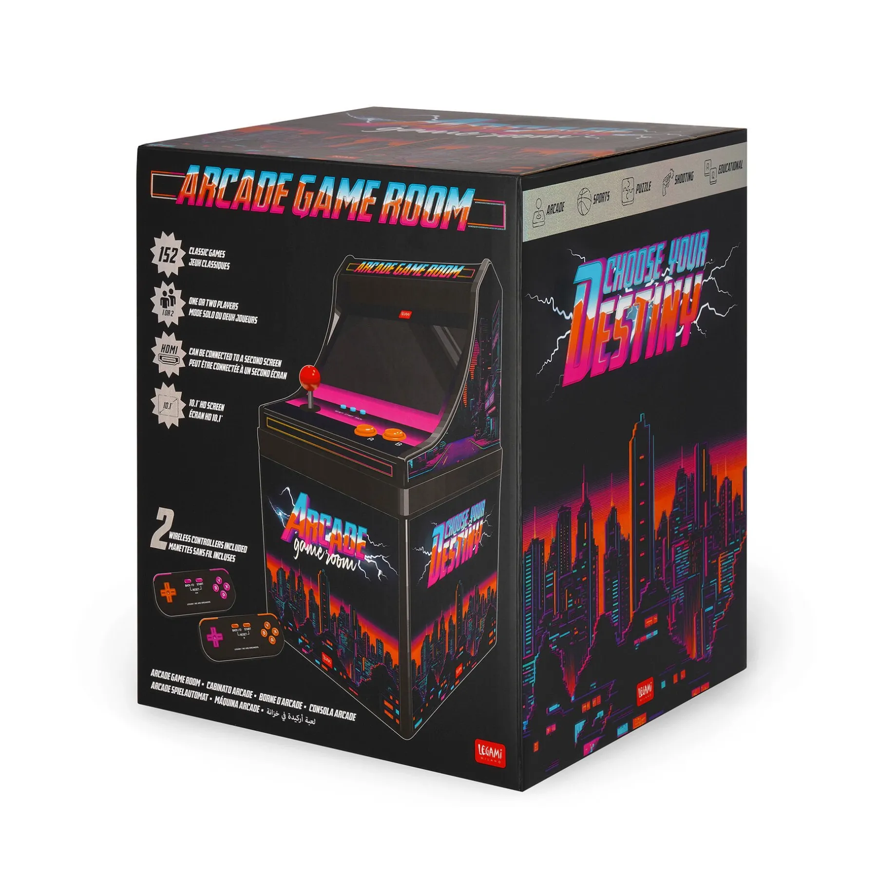 Legami Arcade*Mini-Arcade Spielautomat - Arcade Game Room