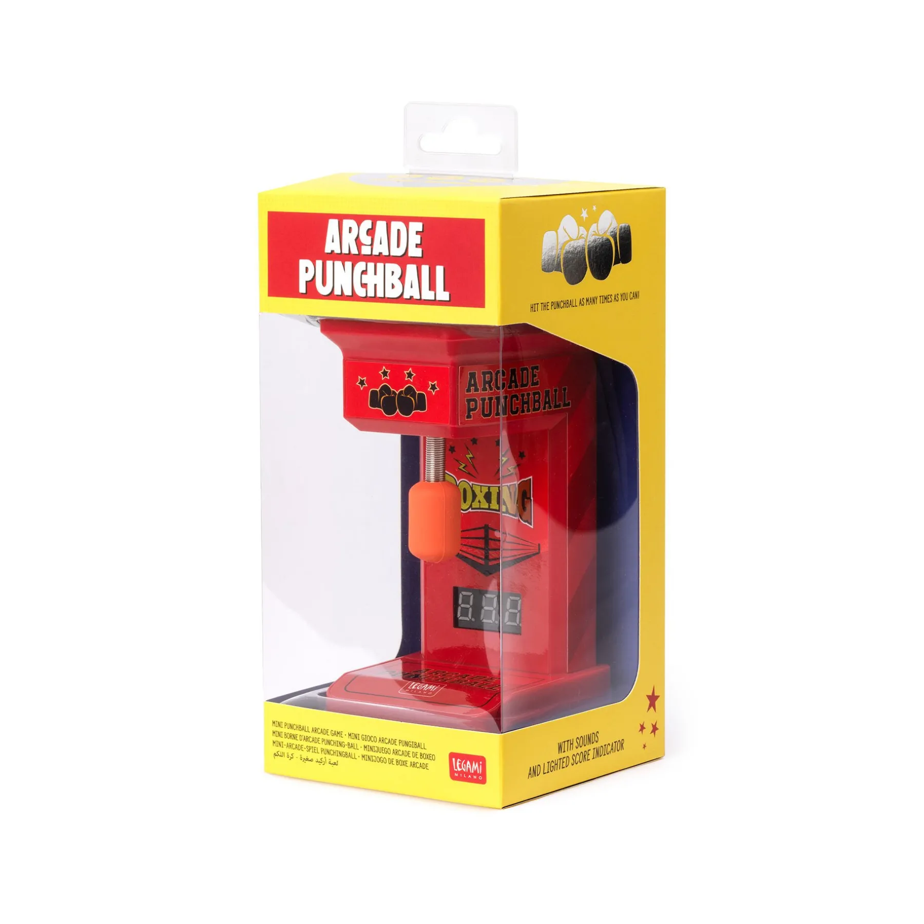 Legami Arcade*Mini-Arcade-Spiel Punchingball - Punchball