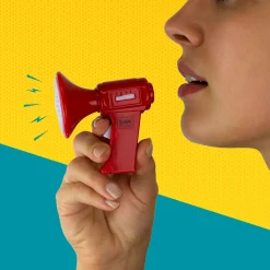 Legami Spiele*Mini-Megafon mit Stimmwechsler - Multi Voice Changer