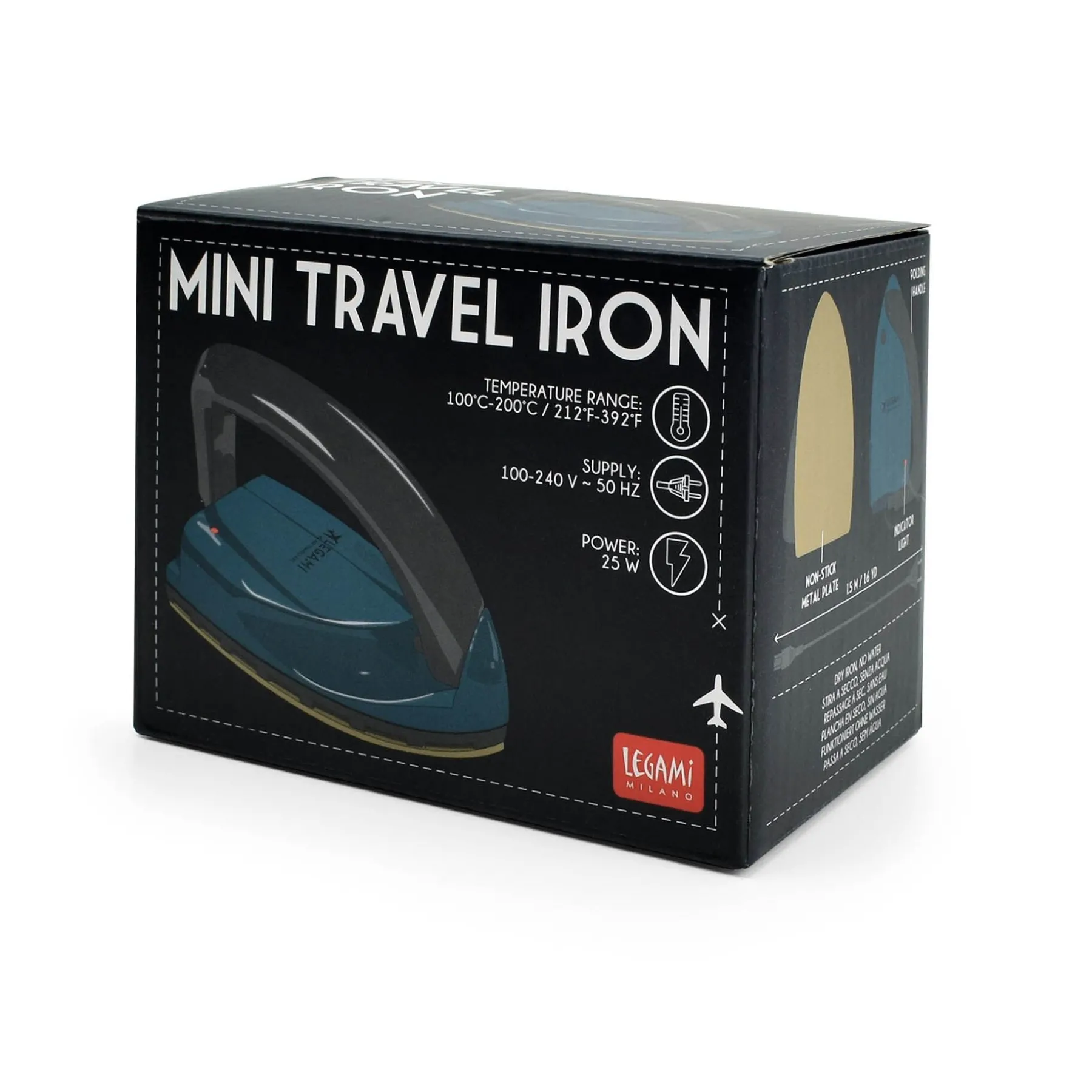 Legami Reise-Accessoires*Mini-Reisebügeleisen