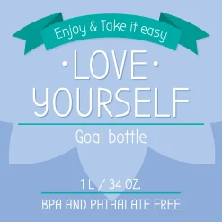 Legami Have Fun|Thermosflaschen Und -Becher*Motivierende Trinkflasche - Love Yourself