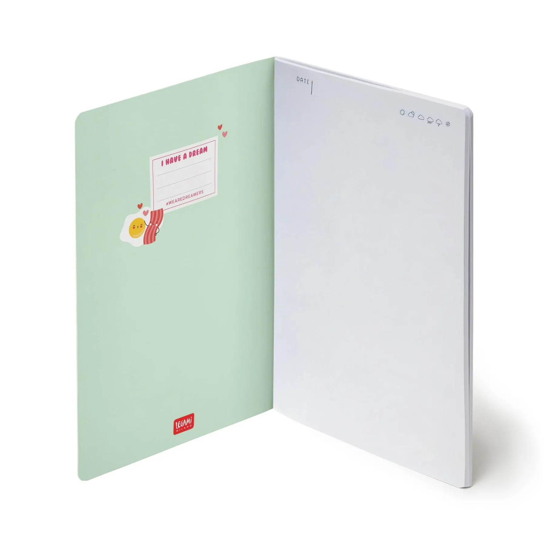 Legami Blanko-Hefte*Notizbuch - Blankopapier - Medium - A5-Format