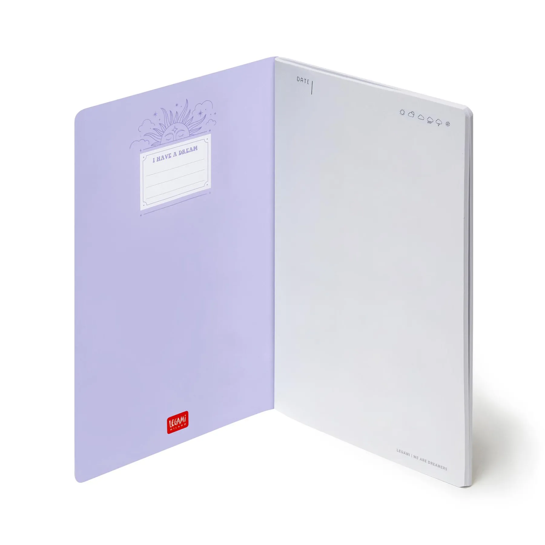 Legami Blanko-Hefte*Notizbuch - Blankopapier - Medium - A5-Format