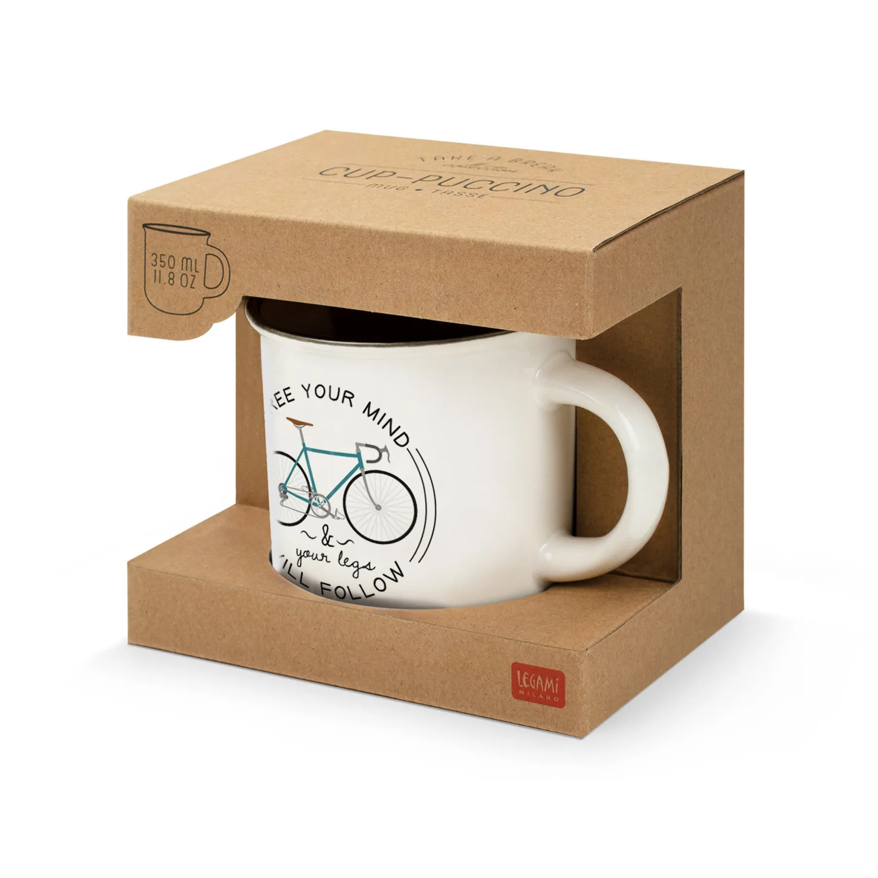 Legami Kaffeebecher*Porzellantasse - Cup-Puccino