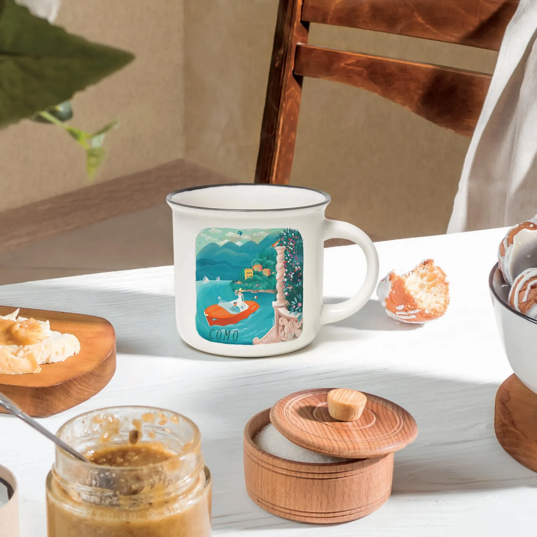 Legami Kaffeebecher*Porzellantasse - Cup-Puccino - World Cities Collection