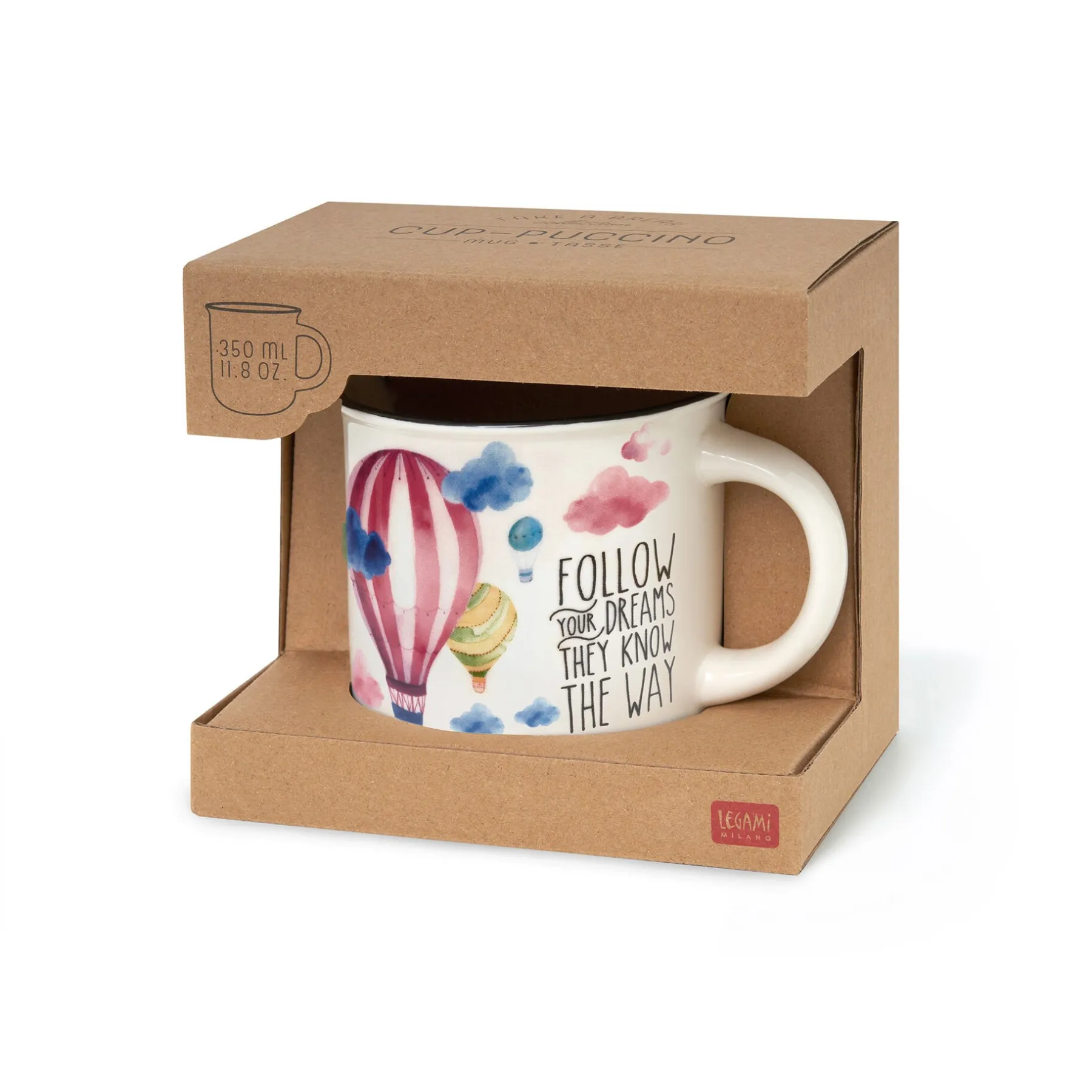 Legami Kaffeebecher*Porzellantasse - Cup-Puccino