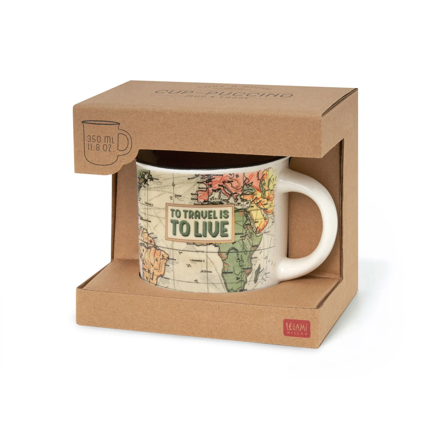 Legami Kaffeebecher*Porzellantasse - Cup-Puccino