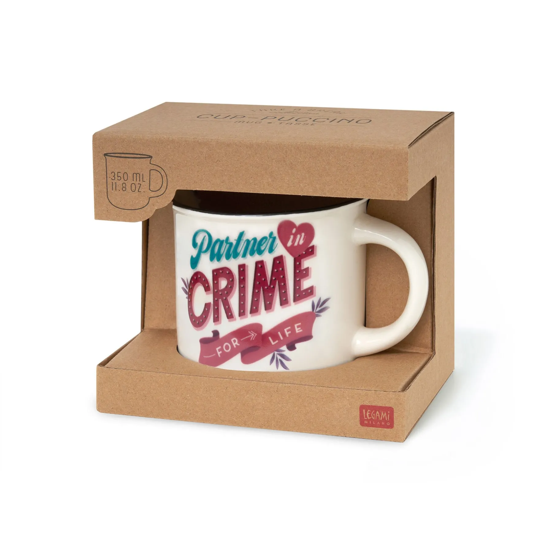 Legami Kaffeebecher*Porzellantasse - Cup-Puccino