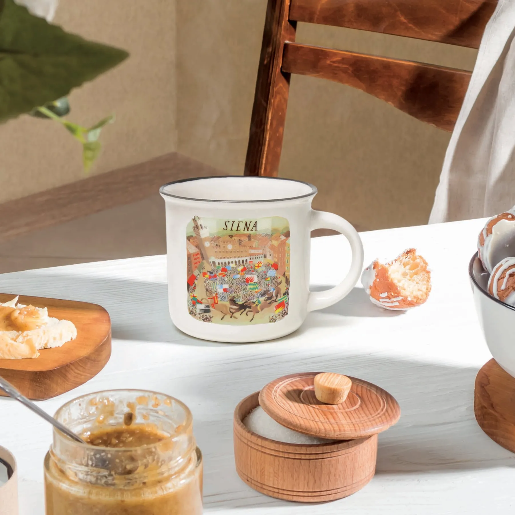 Legami Kaffeebecher*Porzellantasse - Cup-Puccino - World Cities Collection