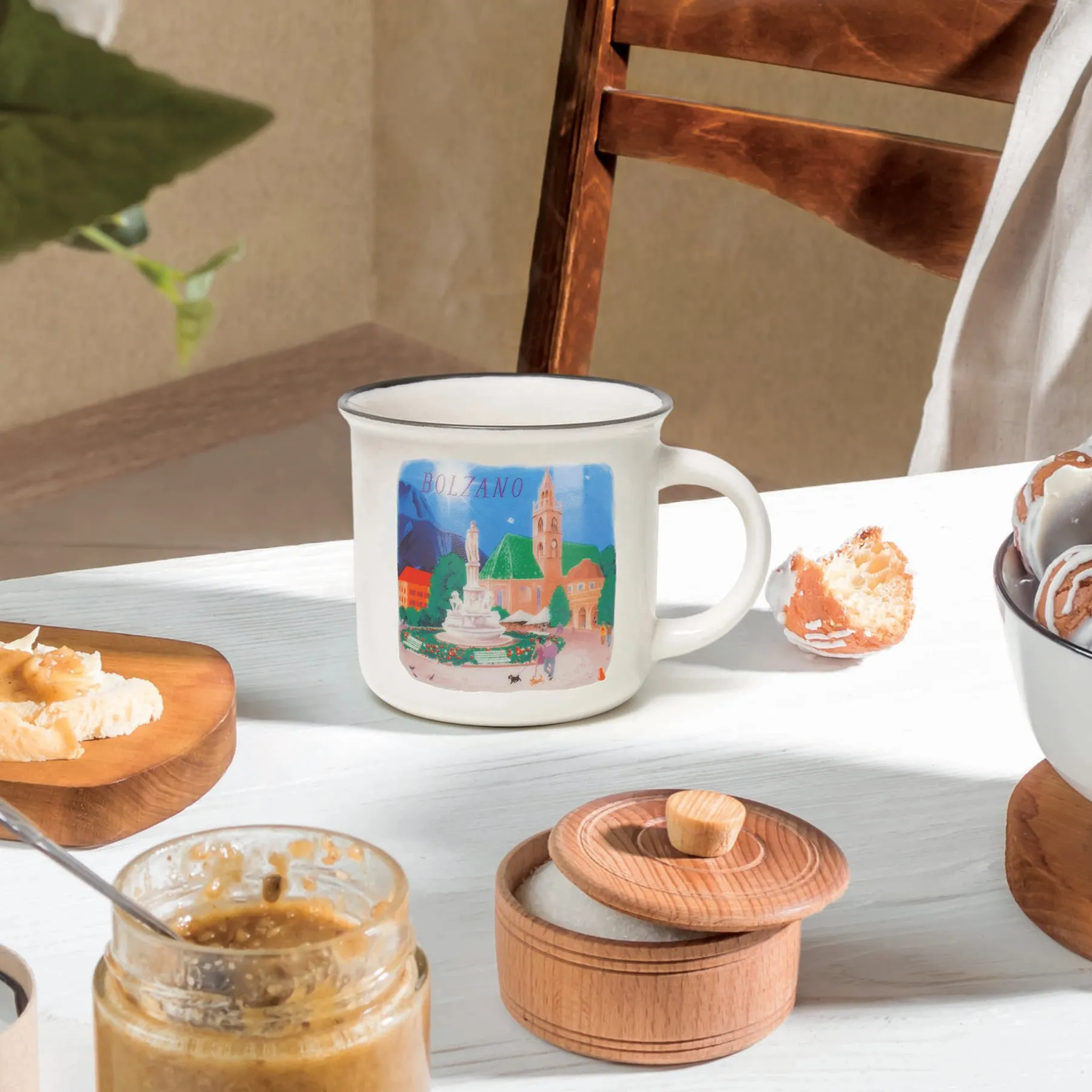 Legami Kaffeebecher*Porzellantasse - Cup-Puccino - World Cities Collection
