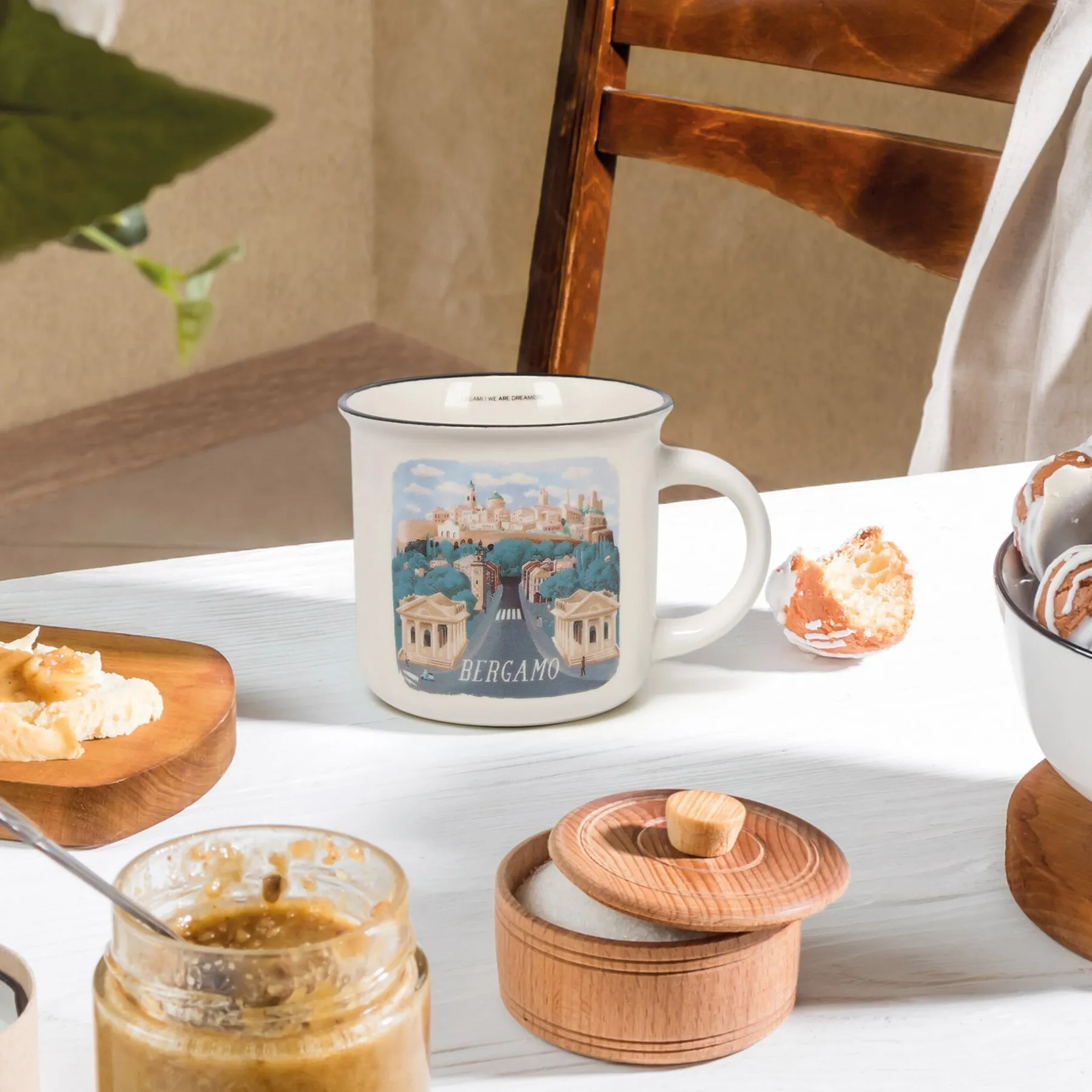 Legami Kaffeebecher*Porzellantasse - Cup-Puccino - World Cities Collection