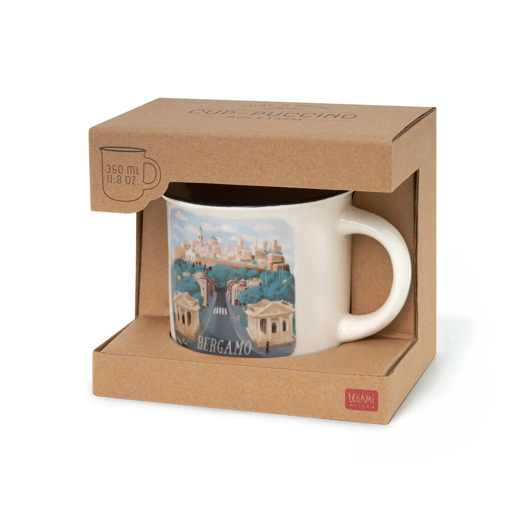 Legami Kaffeebecher*Porzellantasse - Cup-Puccino - World Cities Collection