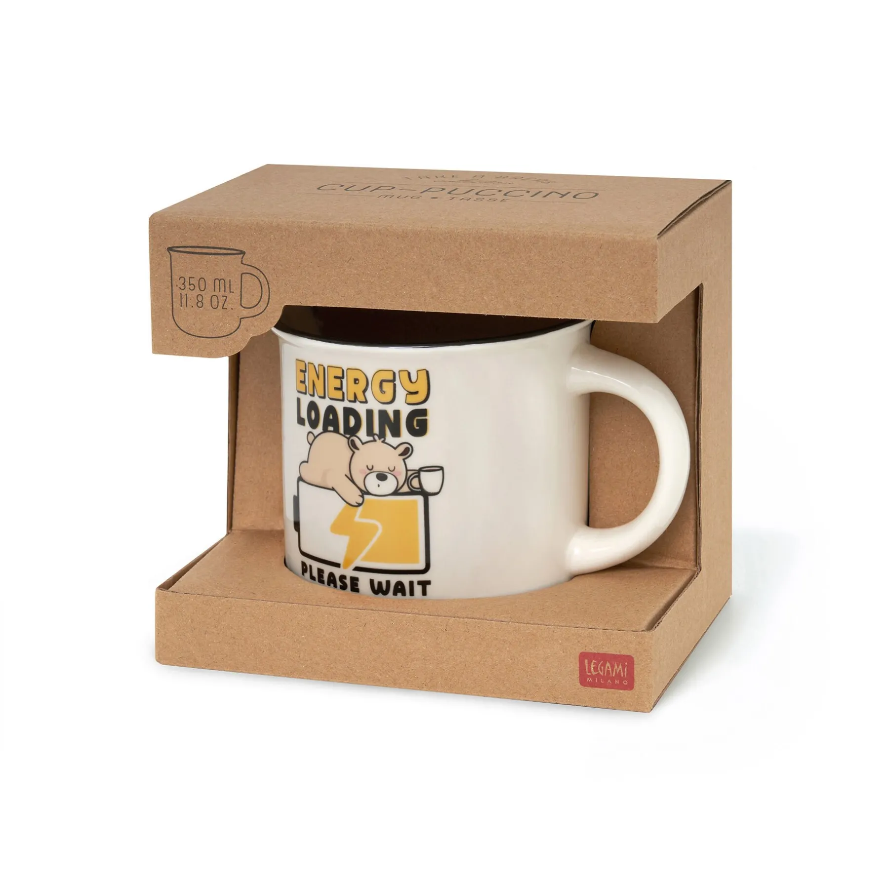 Legami Kaffeebecher*Porzellantasse - Cup-Puccino