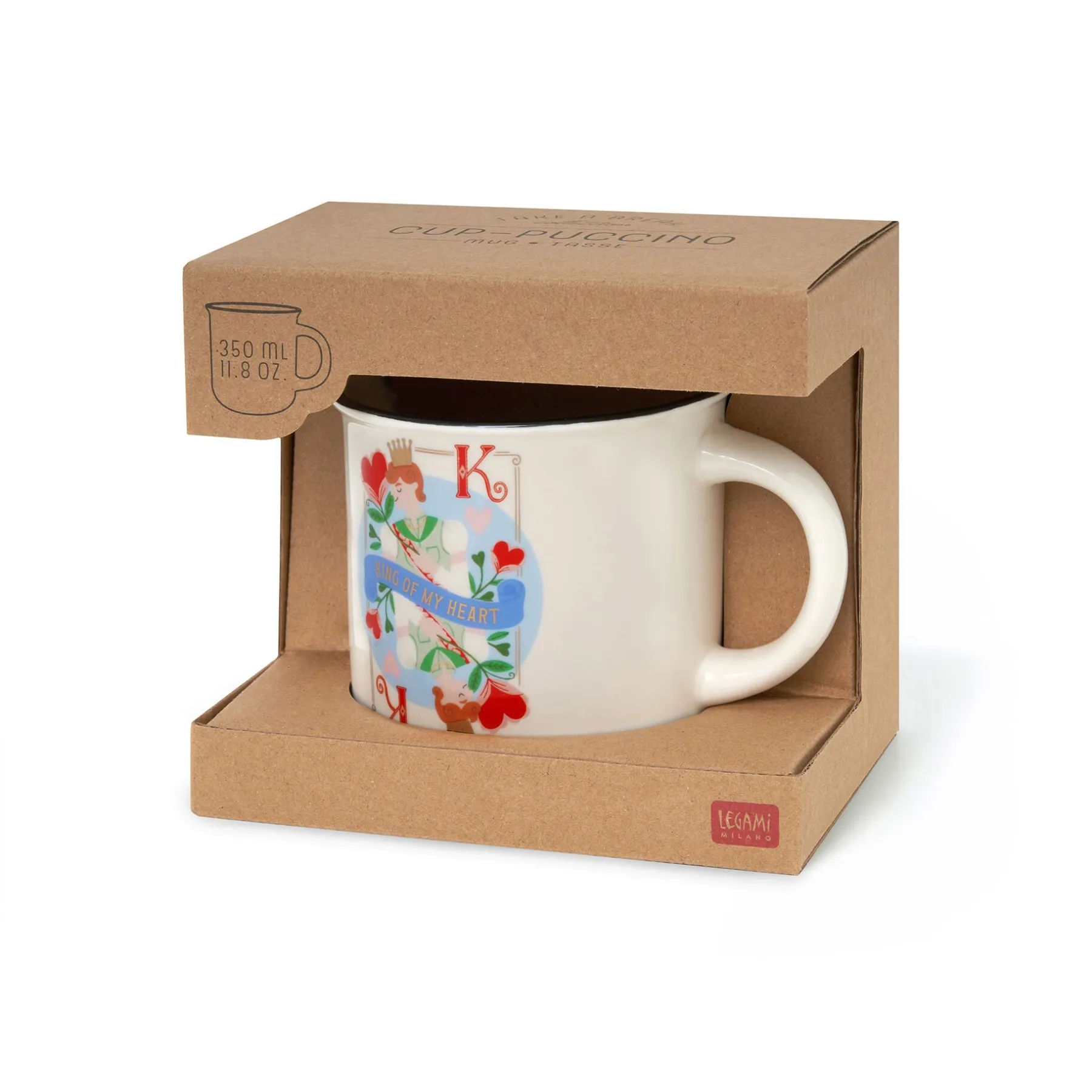 Legami Kaffeebecher*Porzellantasse - Cup-Puccino