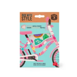Legami Fahrrad-Accessoires*Reflektierende Fahrradsticker - Ride With Style
